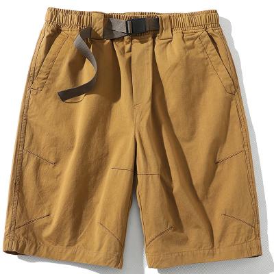 China New promotion 2021 summer casual shorts hot style a man with fashionable stitching long loose casual shorts adorns cropped pants for sale