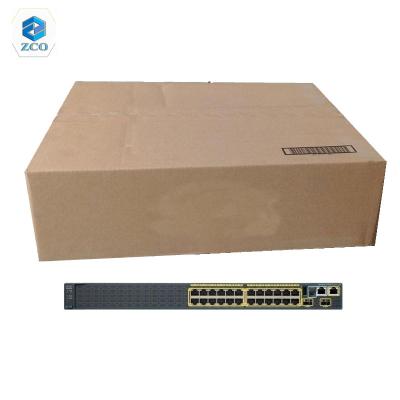 China Power System (RPS) Connector Gigabit 2960X Redundant 24 Port SFP Switch WS-C2960X-24TS-LL New Original With Good Discount for sale