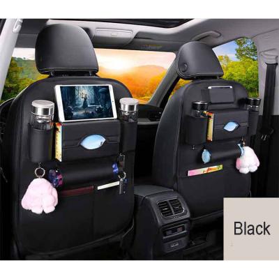 China Durable Leather Organizer For Universal Cars PU Car Back Seat Sports 2019 for sale