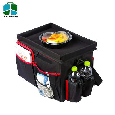 China New Designer Car Console Organizer Seat Cooler And Rear Seat Organizer With Drink Holder for sale