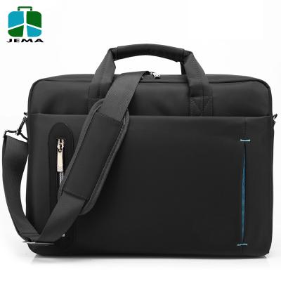 China 100% eco-friendly nylon fabric 15.6 inch laptop bag waterproof briefcases with multi-compartment for sale