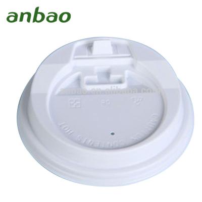 China 100% Eco-friendly Disposable 90mm Plastic 80mm Paper Cup Lids for sale