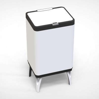 China Environmental Friendly And Durable 30L / 40L / 50L / 60L Sustainable Hand Pressed Bin With Feet for sale