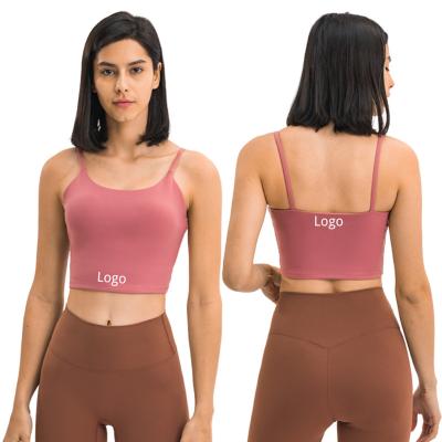 China HOT Sale Breathable With Many Colors Active Wear Yoga Set Tank Top Blackless Summer Workout Women Crop Top for sale