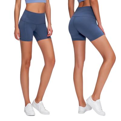 China High Quality Breathable Workout Shorts Yoga Pants Gaiters Women Yoga Wear Bike Shorts Womens Fitness Wear Set for sale