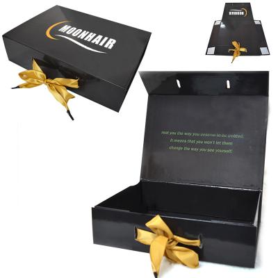 China Folding Cardboard Recyclable Paper Box Packaging Luxury Custom Folding Gift Box Magnetic Folding Gift Box Packaging for sale