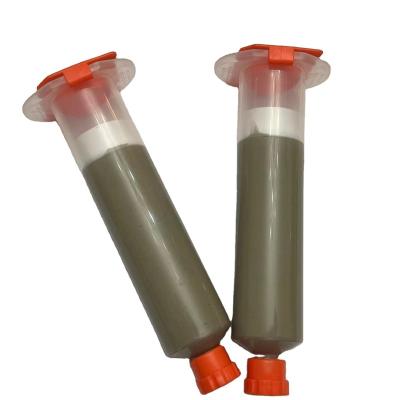 China Vitreous Graghite Soldering Hot Sale Strong Solder Silver Paste With Syringe Suitable For Vacuum Furnace Soldering Machine for sale