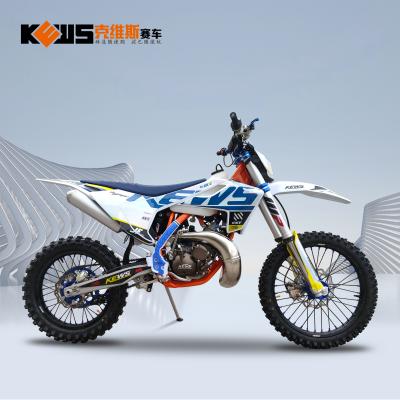 China ODM KTM 250 cm Anschlag-Motocross-blaues weißes Schwarzes des Schmutz-Fahrrad-zwei zu verkaufen