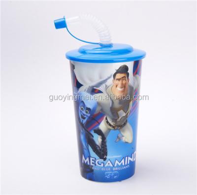 China Freshness Preservation Walmart Audit Factory 3D Lenticular Plastic Cup for sale