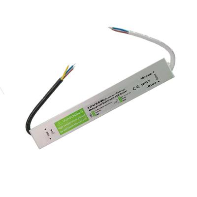 China DC To AC DC Power Supply 12V36W LED Power Supply 12V2A Waterproof Change Constant Voltage 12V2A Change Controller S-36-12 for sale