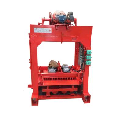 China Building Buliding Cement Brick Machine Price Hollow Block Paving Making Machine QTJ4-40 for sale