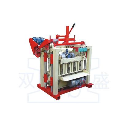 China Construction worksÂ   Factory Wholesale Price Finely Processed Hempcrete Block QTJ4-10 Cement Brick Making Machine for sale