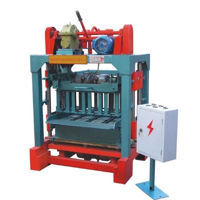 China Construction worksÂ   Low Cost Finely Processed QTJ4-30B Automatic Red Mobile Block Cement Brick Making Machine for sale