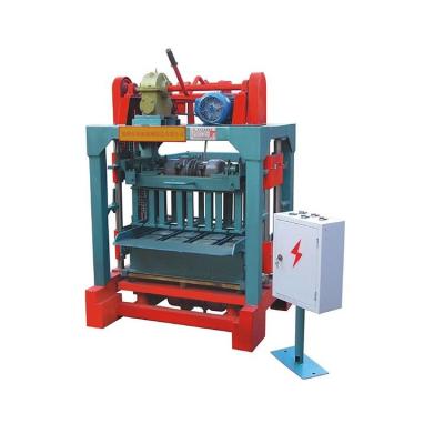 China Construction worksÂ   Cheap Price Finely Processed Automatic Concrete Block QTJ4-30B Cement Brick Making Machine for sale