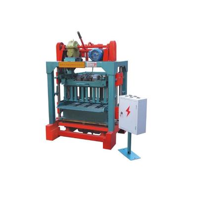 China Construction worksÂ   Best Selling Hydraulic Building Block Press QTJ4-30B Cement Brick Making Machine For Sale for sale