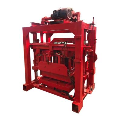 China Buliding Construction Factory Wholesale Price Finely Processed Cement Paving QTJ4-40 Cement Brick Making Machine for sale