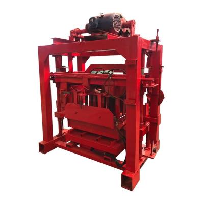 China Buliding Construction Low Price Finely Processed QTJ4-40 Automatic Hydraulic Cement Brick Making Machine For Sale for sale