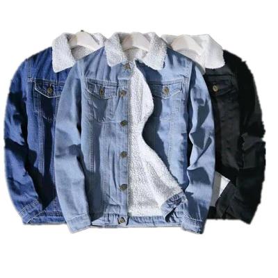 China 2020 QUICK DRY denim jacket man wholesale hot sale cheap price plus size coat custom OEM logo outwear for sale