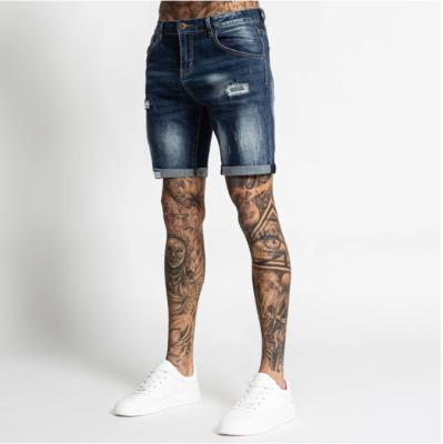 China OEM viable men's EVERLAND stylish jeans culottees traje de deportes damaged plus size trouser mens jeans for sale