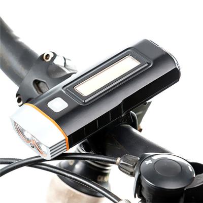 China High-Low-COB USB COB Bike Front Light 500LM Rechargeable Bicycle Headlight IPX5 Waterproof MTB Road Cycling Front Torch Lamp for sale