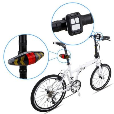 China Ture Left-Turn Ture Left-Turn Right-Steady-Flash Bicycle Safety Steering Turn Signal Light Mountain Wireless Remote Rechargeable Bike Tail Light for Bicycle for sale