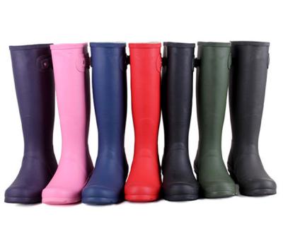 China Hot sale china manufacture waterproof women ladies rain fashion rubber boots for sale