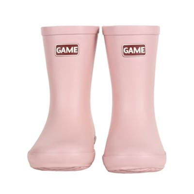 China Good Quality Waterproof New Arrivals Outdoor Cheap Rain Boots For Kids Rubber for sale