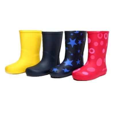 China High Quality Durable Various Color Children's Rubber Rain Boots Waterproof for sale