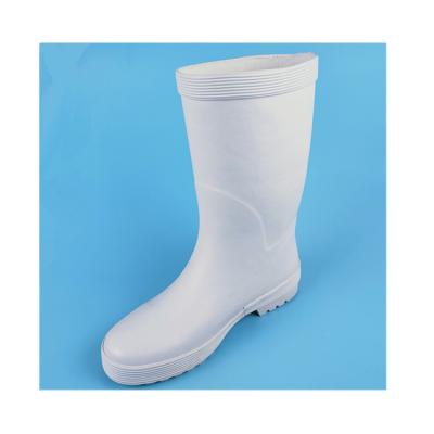 China Best Quality Waterproof New Arrivals Natural White Rain Rubber Shoes for sale