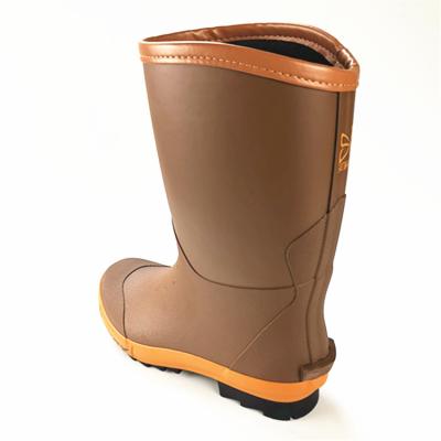 China China direct raincoat factory supplied edge natural color arrivals pu rubber rain shoes for sale