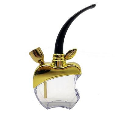 China HENGDA Apple Shape Water Pipe Accessories Acrylic Wholesale Smoking Easy Multiple Filtering Smoking Water Pipes Smoking Herb Tobacco for sale