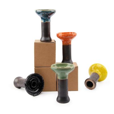 China Wholesale Cheap Ceramic Hookah Bowl Easy Smoking Smoking Accessories for sale