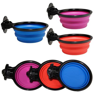 China Slow Rider Collapsible Collapsible Round Tpr Dog Pet Bowl Viable Good Price for sale