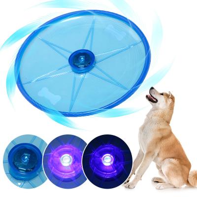 China Viable Led Lighting Indestructible Dog Flight Disc Indestructible Flying Disc For Dogs With Led Light for sale