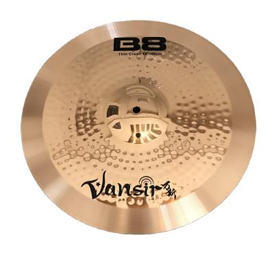 China 2021 Professional Performance VANSIRCYMBAL hot sale musical instrument b8 cymbals 14HIHAT-16CRASH-18CRASH-20RIDE DROPSHIPPING for sale