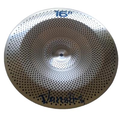 China Professional performance Vansir china silver mute cymbals 16