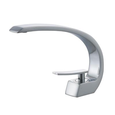 China China Bathroom Mixer Taps Best Selling Curved Metered Faucets For Bathroom Sinks for sale