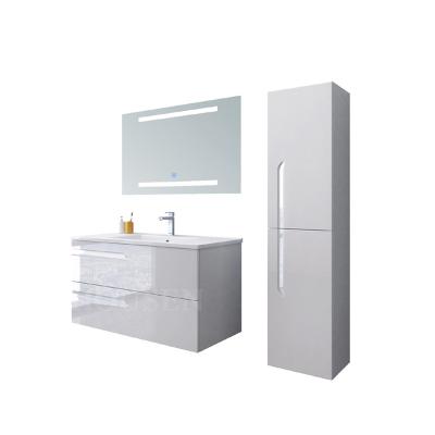 China Modern PVC Bathroom Furniture European Style Bathroom Vanity for sale