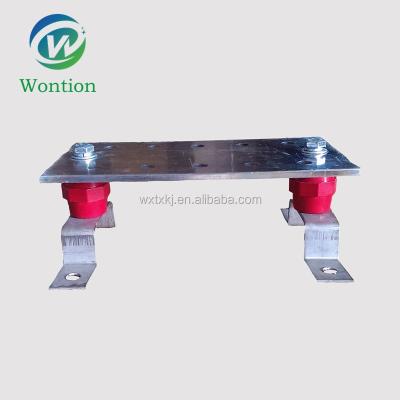 China High Conductivity For Multiple Transmission Lines High Quality Tinned Copper Ground Busbar / Grounding Busbar for sale