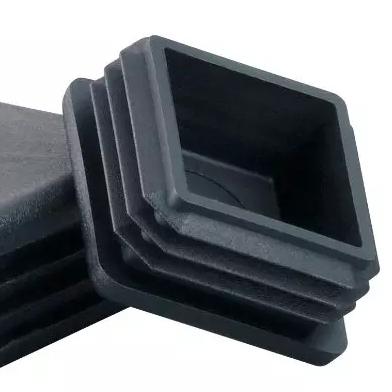 China Adjustable Cube End Caps Sockets For Pipes 40X40 Steel Square Plastic Tubing End Cap etc. for steel tube pipe fittings fittings for sale