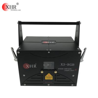 China DJ Animation RGB Laser 3w Lazer Light SD Card for sale