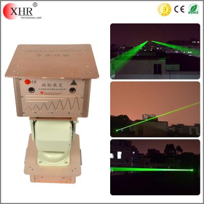 China Outdoor Alluminum laser spot lights two big beam green moving head waterproof laser landmark lights for sale