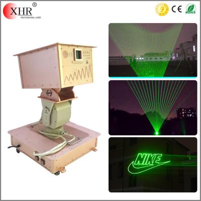 China 10w Outdoor Landmark Green Super Building Laser For Advertising for sale