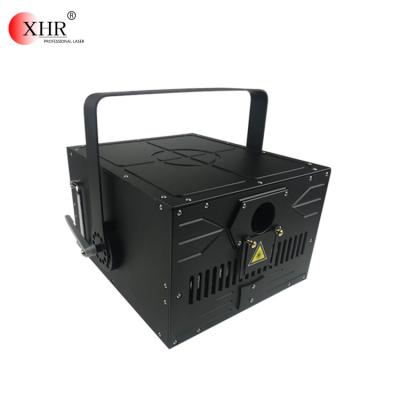 China Alluminum ILDA High Power RGB 10w Logo DJ Laser Light Show Projector for sale