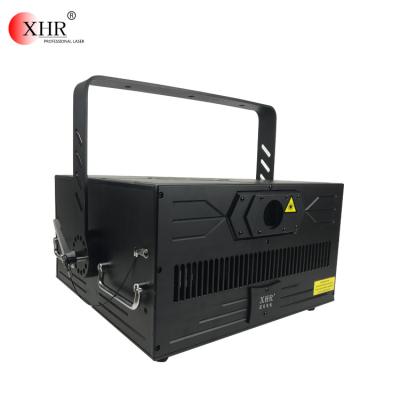 China Alluminum 20 Watt RGB Luces Effect Outdoor Laser Show Stage Light Equipment / Laser Projector for sale