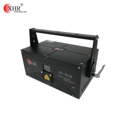 China Alluminum XHR Light Green Laser 3w DJ Show Equipment For Luces De Discoteca for sale