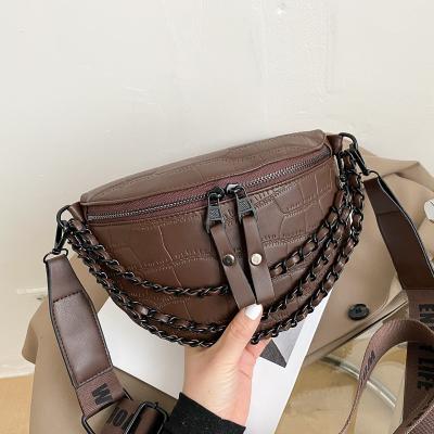 China Daily life web celebrity cross-body bag for women's new fashion chest bag 2020 the small web celebrity cross-body bag Korean fashion for sale