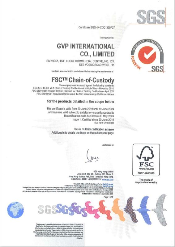 FSC - Global Victory International Co., Ltd.