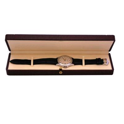 China Pure Handmade Wrist Watch Flat Set Wholesale Cheap Custom Luxury Storage Box Box for sale