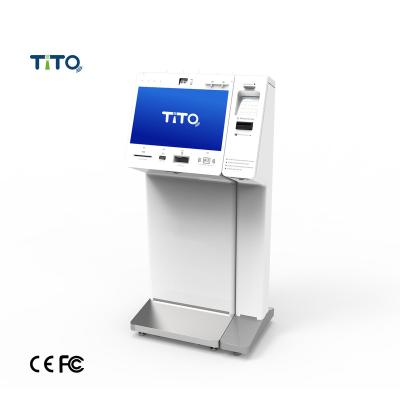 China Tito Self Service Bill Payment Ticket Card Dispenser Vending Kiosk for sale